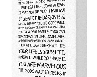 invictus by william ernest henley poem canvas print etsy
