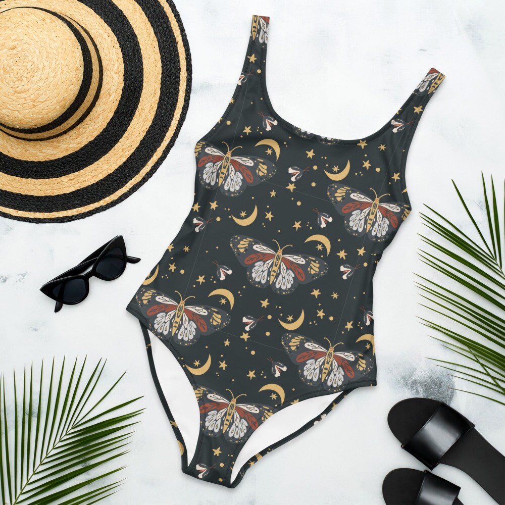 Celestial Magical Moth One-piece Swimsuit | Etsy