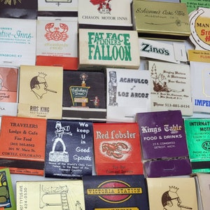 Vintage Matchbook Set