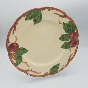 Vintage Franciscan Pottery Apple Design Luncheon Plate