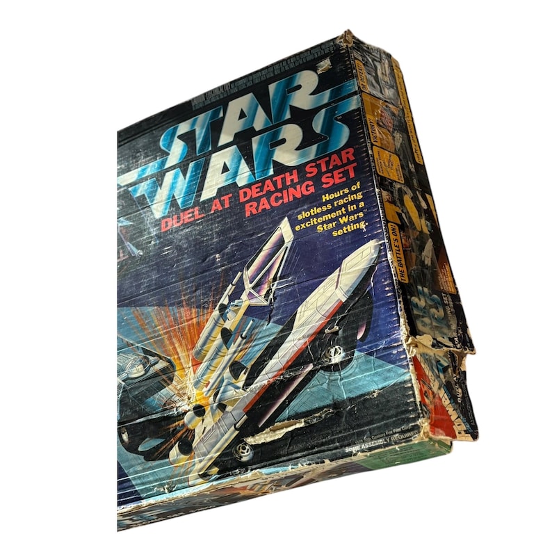 Vintage Star Wars Duel at Death Star Racing Set - Etsy