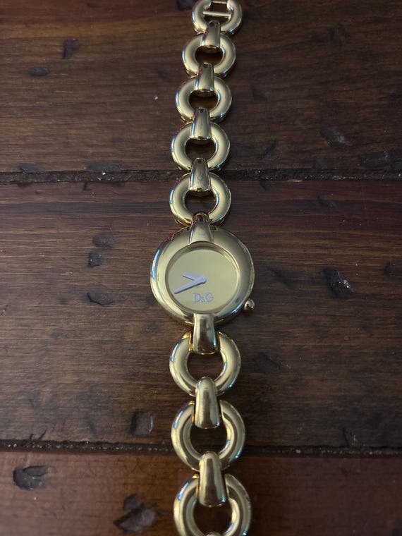 Vintage Dolce & Gabbana Statement Timepiece DW0455 Gold-tone  display picture 2