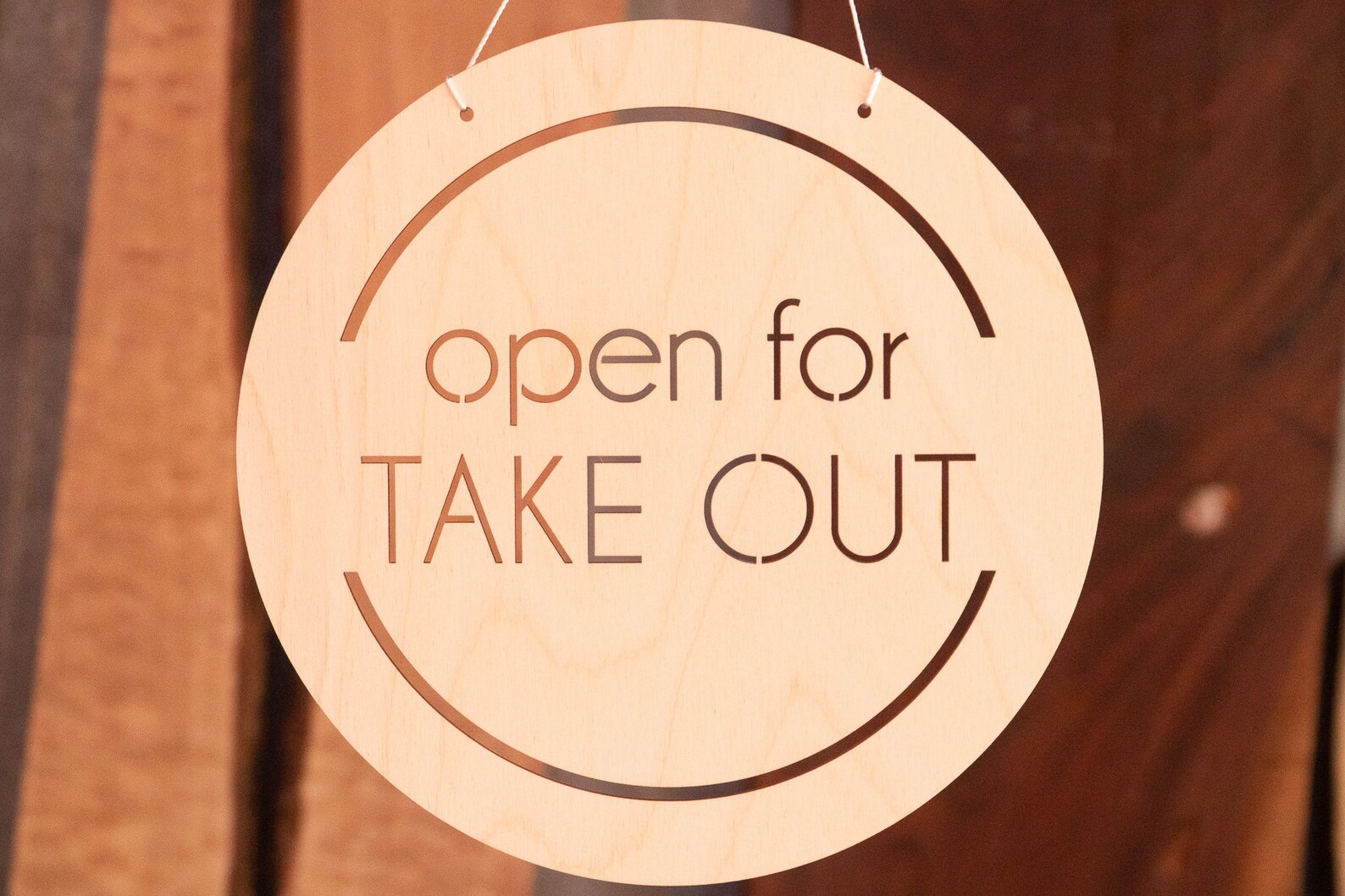 Take Out Sign Open for Take Out Sign Pick Up Food to Go Etsy