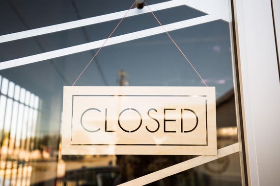 Closed Sign, Simple Closed Sign, Closed Shop Sign, Closed Building