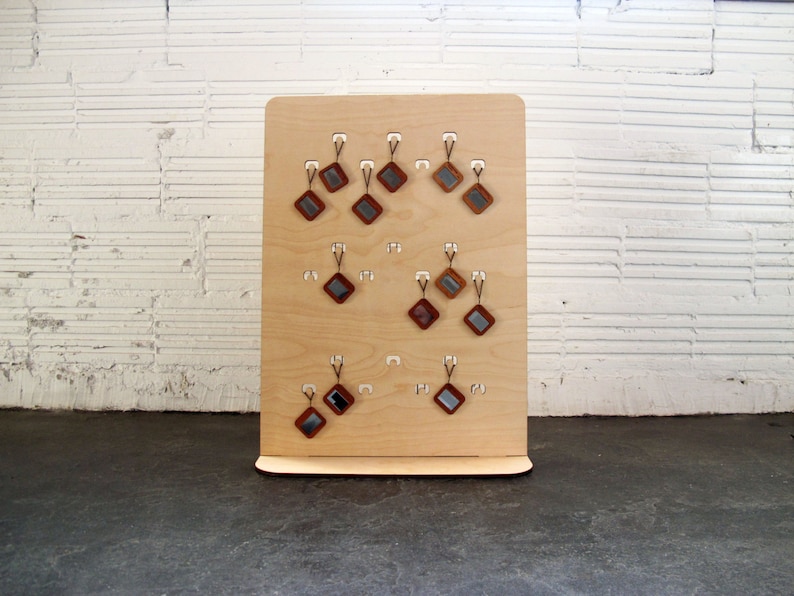 Jewelry Display Stand Craft Booth Display Tradeshow Display Portable Display Display Stand Flat-pack Display Wooden Jewelry Stand
