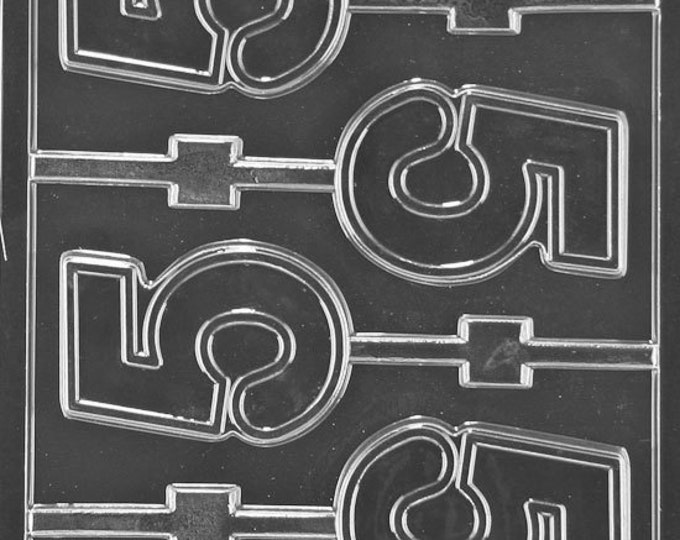 LOPL-029 Number 1 Chocolate Lollipop Mold