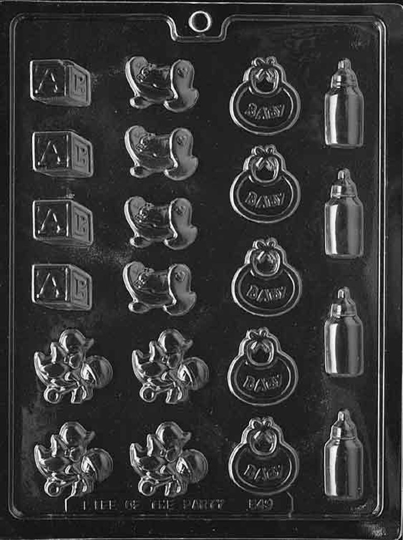 LOPB-049 Baby Decorations Chocolate Candy Mold