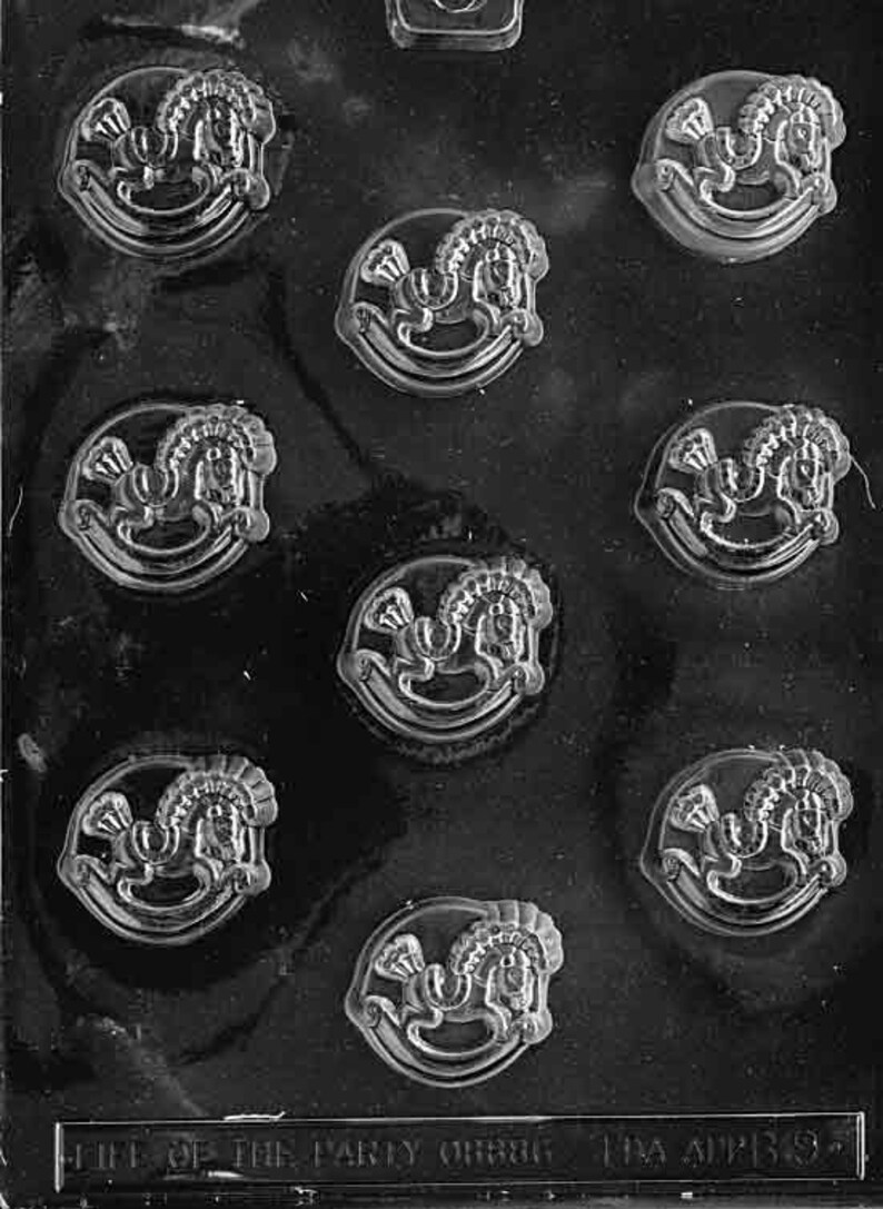 Rocking Horse Fillable Chocolate Candy Mold Etsy