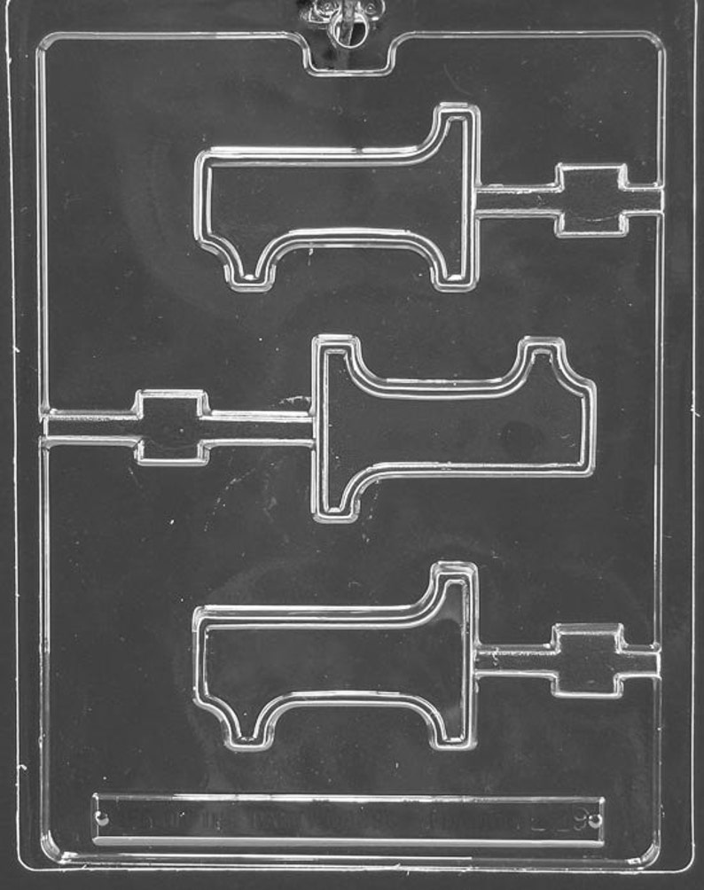 LOPL-029 Number 1 Chocolate Lollipop Mold image 1