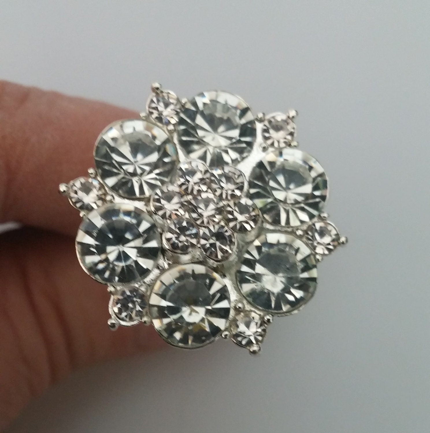 Custom Listing for Susan 1 x 2 1/2 Rhinestone Bouquet Pick - 18pcs.