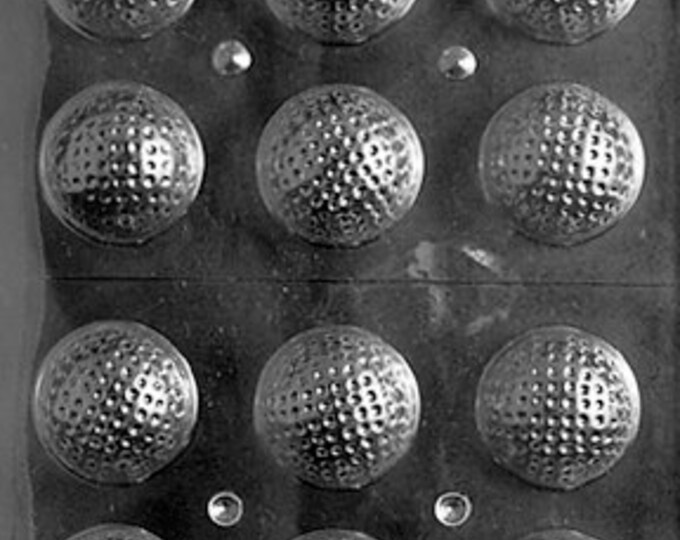 LOPS-051 - 3D Golfballs Chocolate Mold
