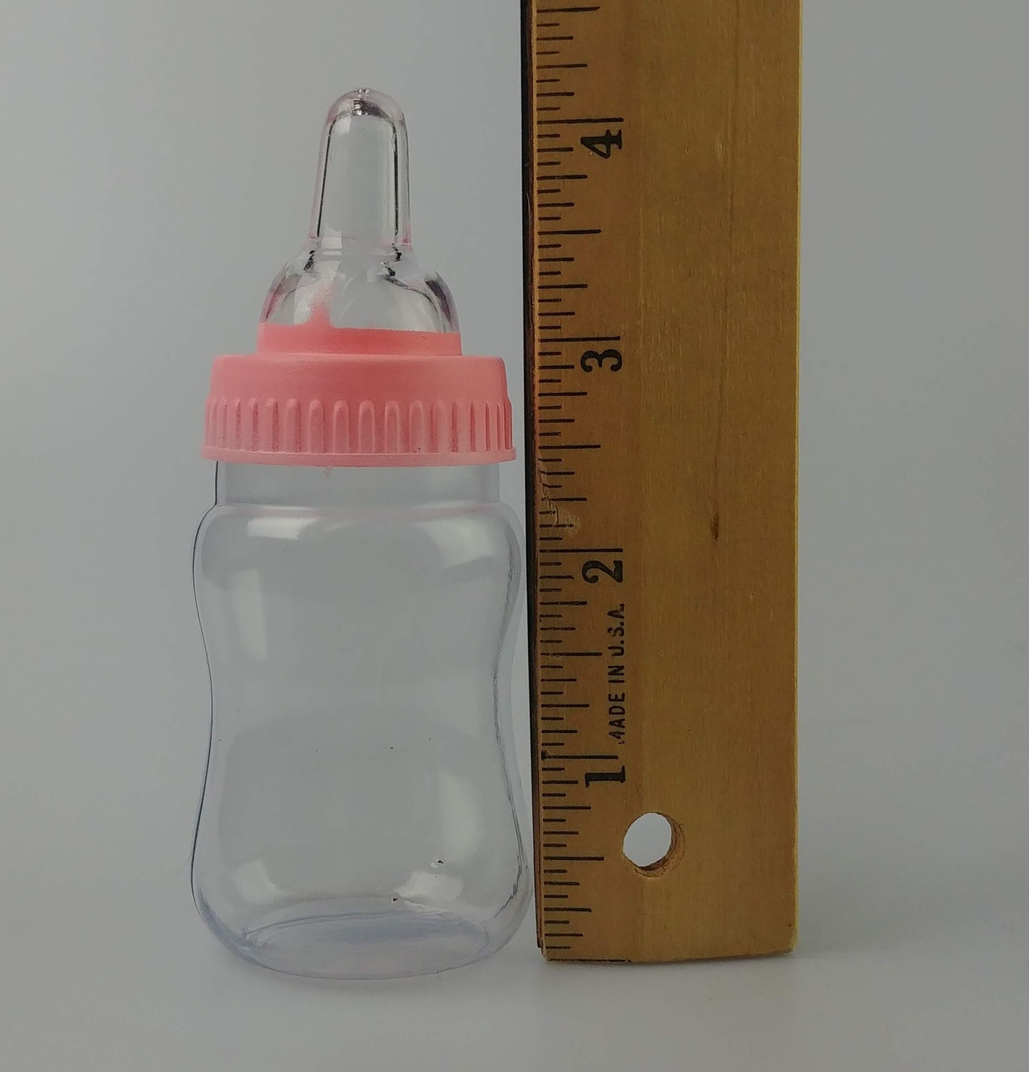 Fillable Baby Bottle 4 Pink 12 pieces