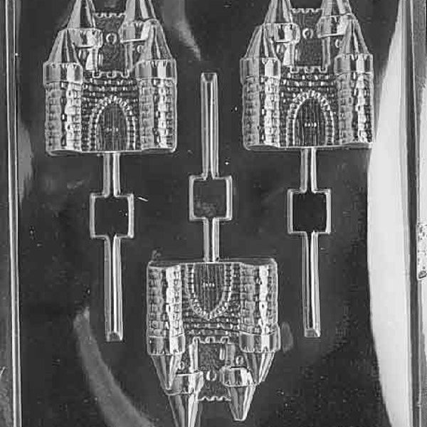 Chocolate Castle Mold Etsy