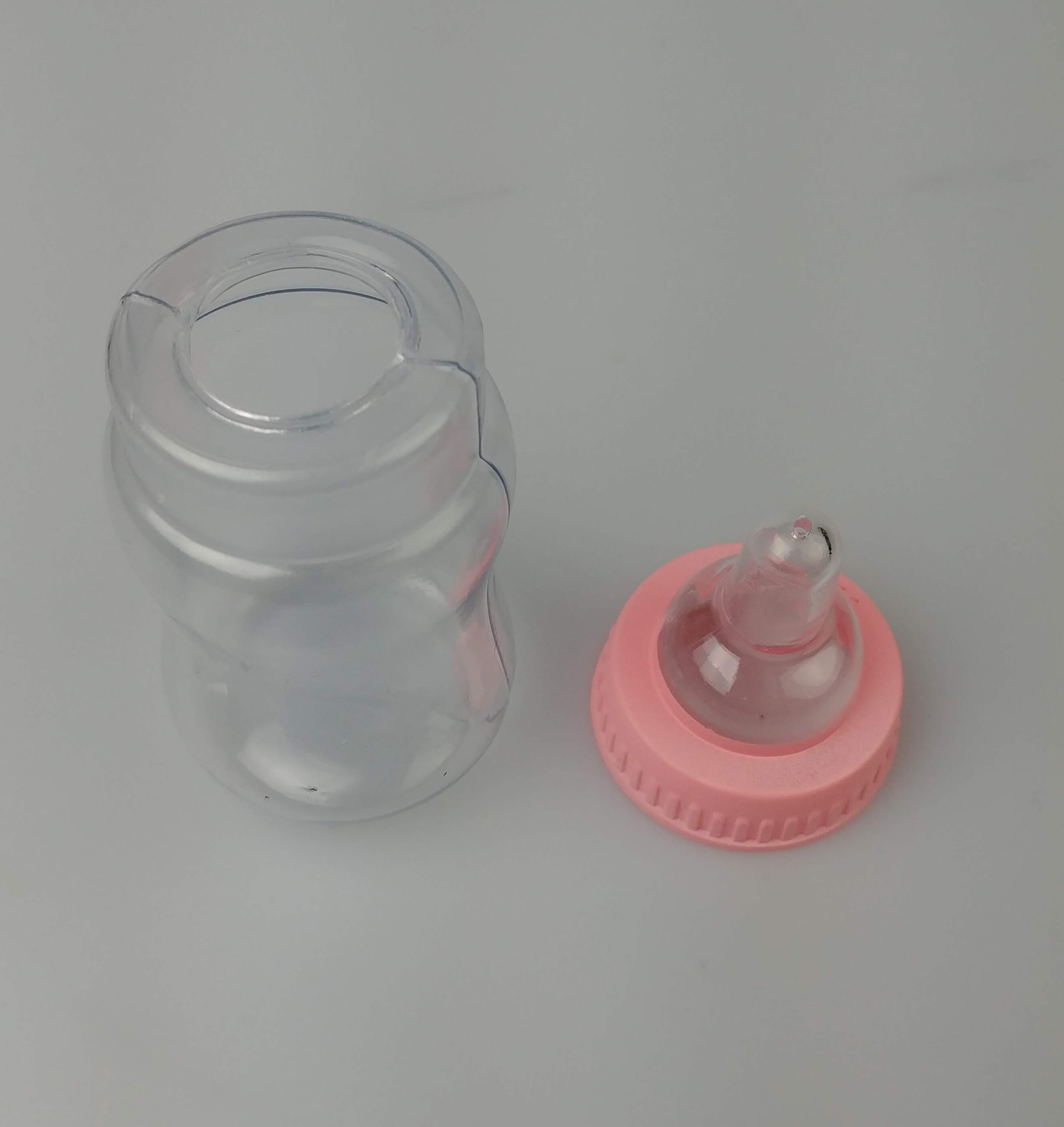 Fillable Baby Bottle 4 Pink 12 pieces