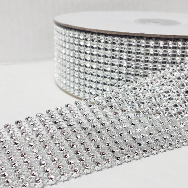 Rhinestone Mesh Etsy