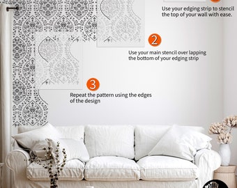 20 Pezzi Stencil Per Artigianato Riutilizzabile, Stencil Per Fiori Per Pittura, Modelli Di - 5