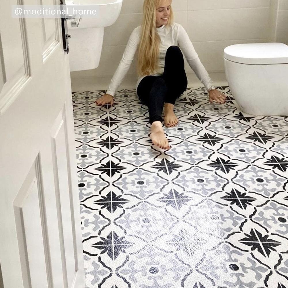 Faux Tile Stencils Paint Tile Effect on Floors Walls Etsy UK