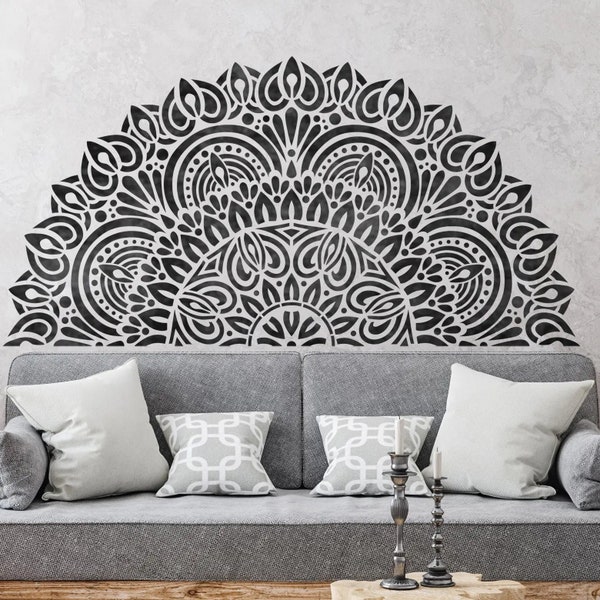Mandala Stencil - Etsy