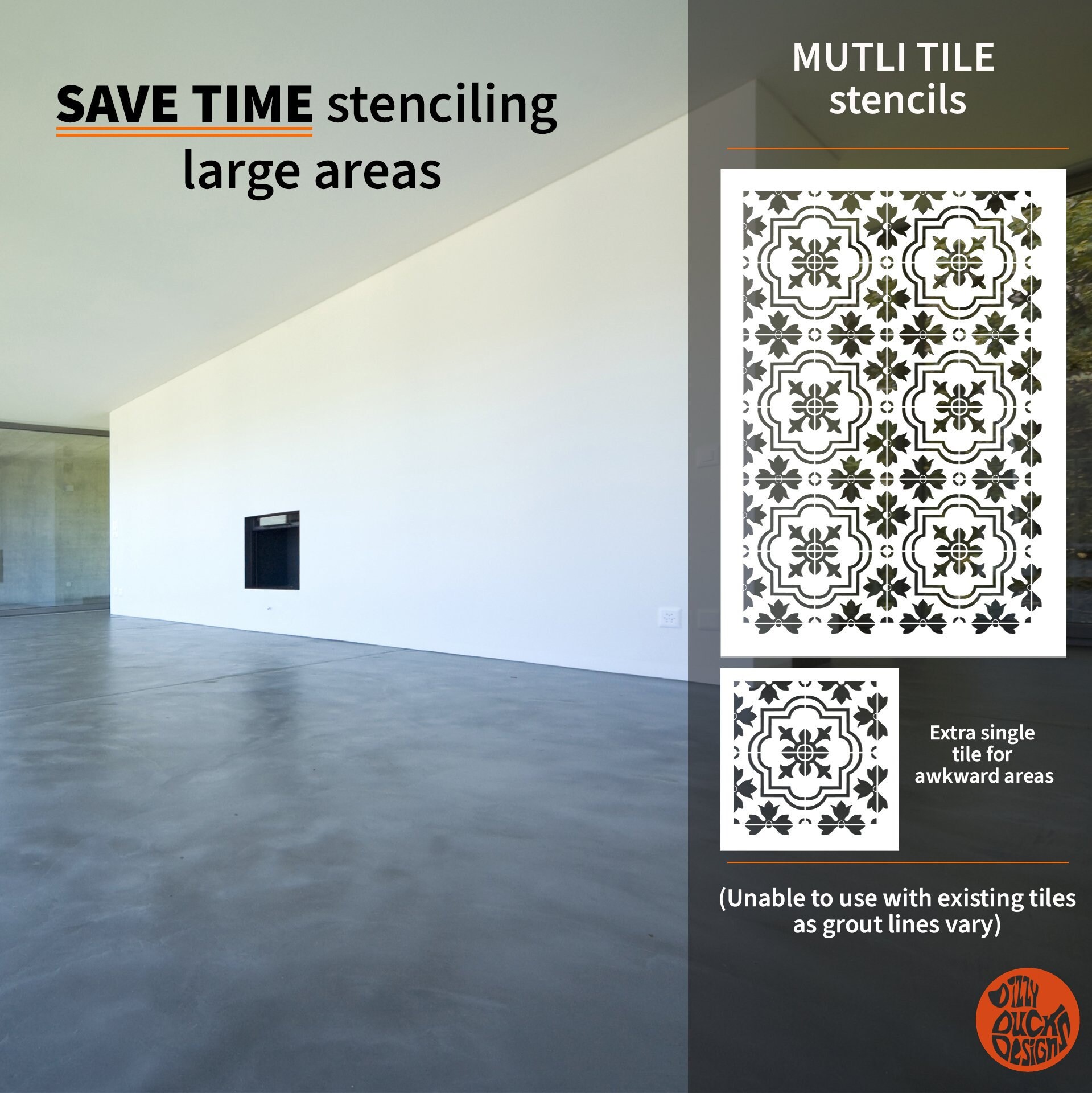 Floor Tile Stencils
