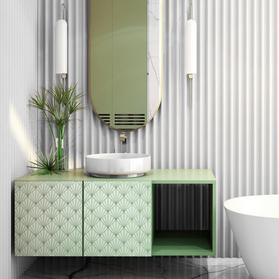 Stencil Per Pittura Geometrici - Set 16 Pezzi Riutilizzabili, Per DIY E Decorazioni - Foto 2