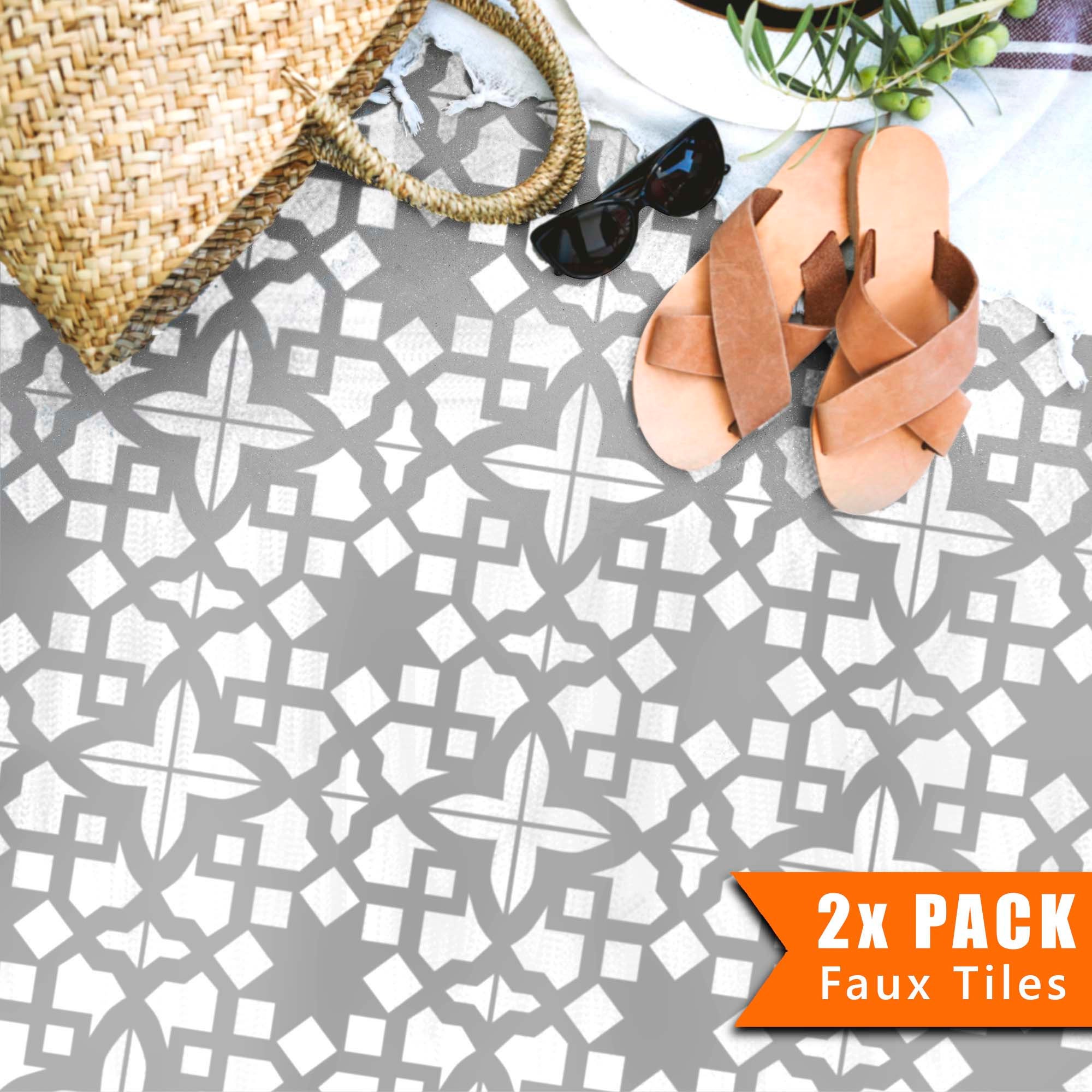 2x Plantillas de baldosas sintéticas Paint TIle Effect on | Etsy