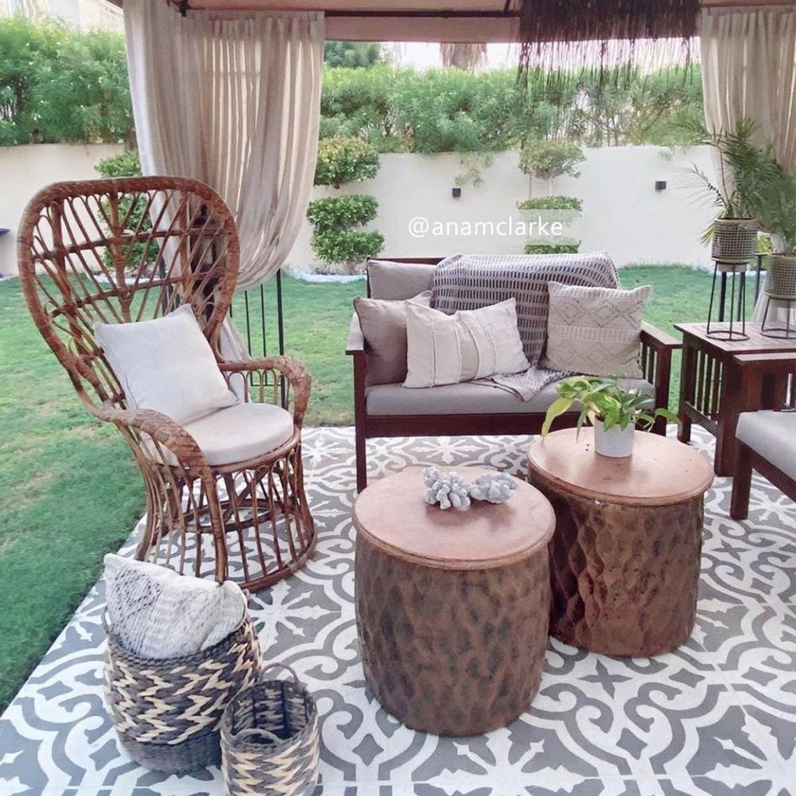 2x Galerías de símbolos de losa de patio para grandes | Etsy