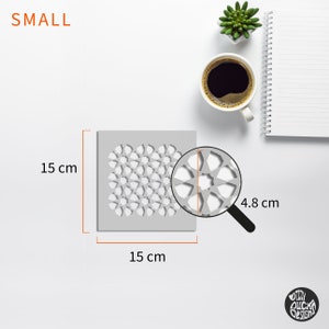 FURNITURE STENCIL for Painting Reusable AMIRA Moroccan Boho Mosiac ...