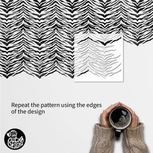 Zebra Print STENCIL | Reusable Stencil for Painting Furniture | Large ...