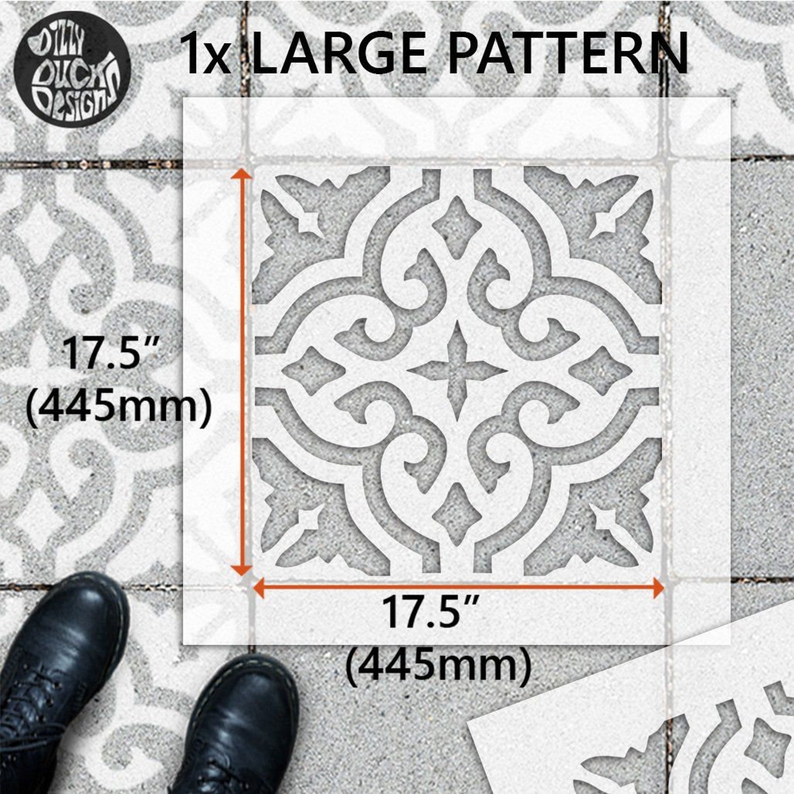2x Galerías de símbolos de losa de patio para grandes | Etsy