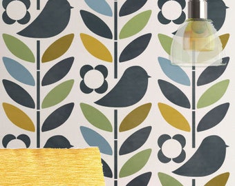 Checkerboard Wall Floor Stencil Rectangle – Dizzy Duck Designs