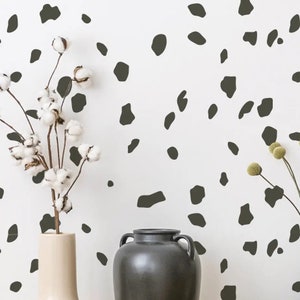 Dalmatian Spot Wall Stencil