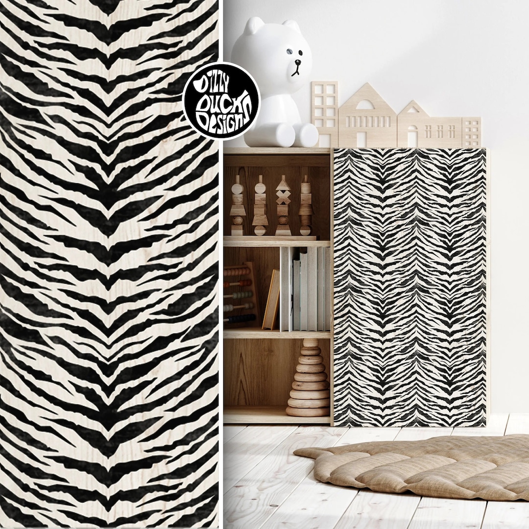 Zebra Print STENCIL | Reusable Stencil for Painting Furniture | Large ...