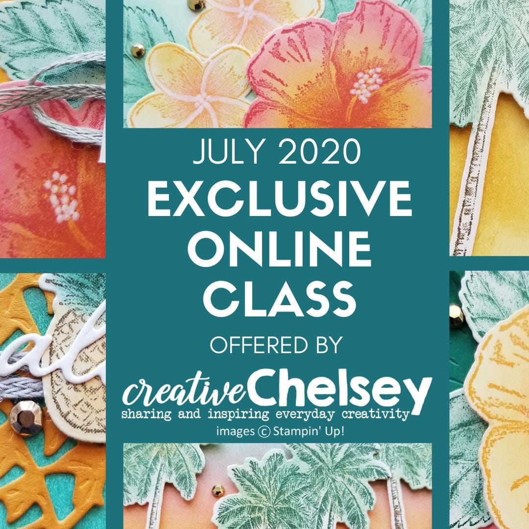 Digital Download Tutorials - Handmade Greeting Card Making Class - July ...