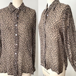 80’s French Connection Silk Blouse | M