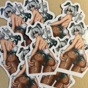 Bunny Girl (2B ) Waifu sticker