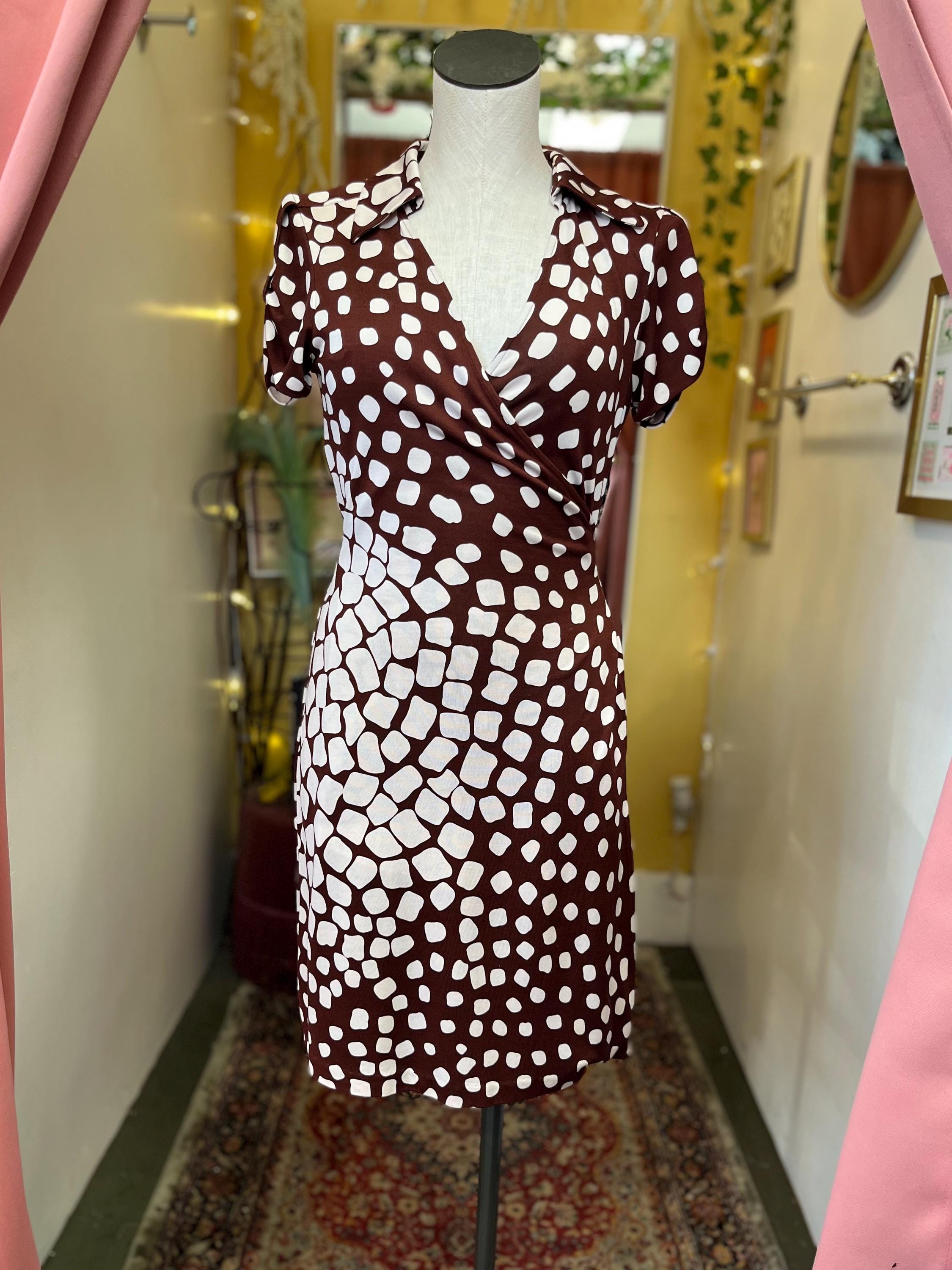 DIANE von FURSTENBERG シルクワンピース ドレス Diane Von Furstenberg Silk Dress - Etsy
