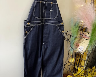 1949 Lee Union Made In USA Denim Overalls 38 X 31