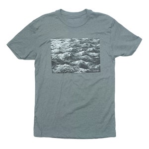 Dark Seas - Short Sleeve Tee - Heather Heavy Metal