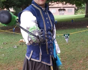 Doublet with Trim Cotton Polyester Trigger