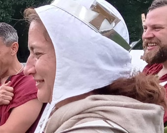 Linen arming cap - 2 layers