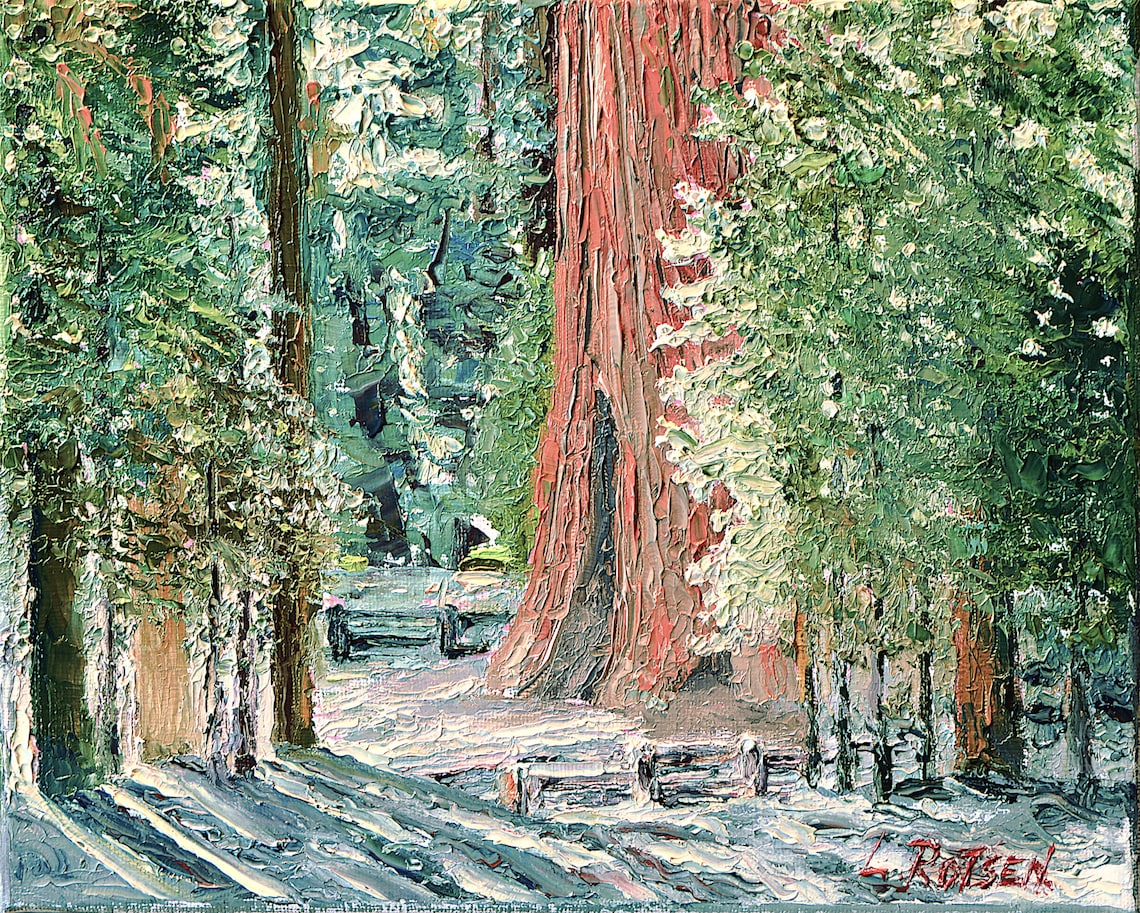 General Sherman Original Oil Painting by L. Rotsen 8 x Etsy
