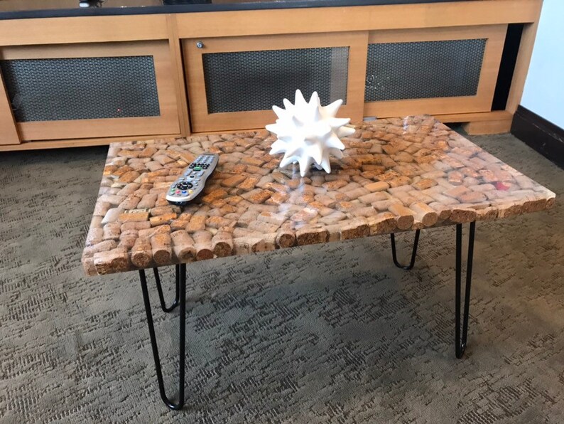 Cork coffee table Etsy