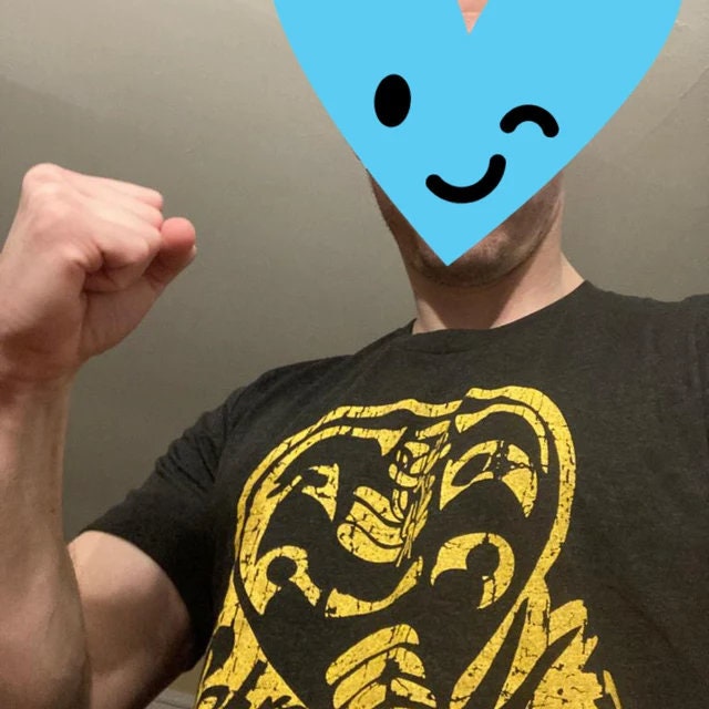 cobra kai tri blend shirt