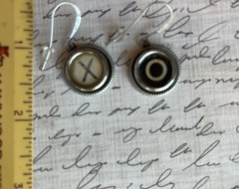 Vintage Typewriter Earrings