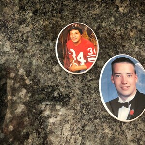 thumbnail image 2 of 2.35 X 3.15 Porcelain Ceramic Photo Memorial For Outdoor Cemetery - NEW 2 of 4