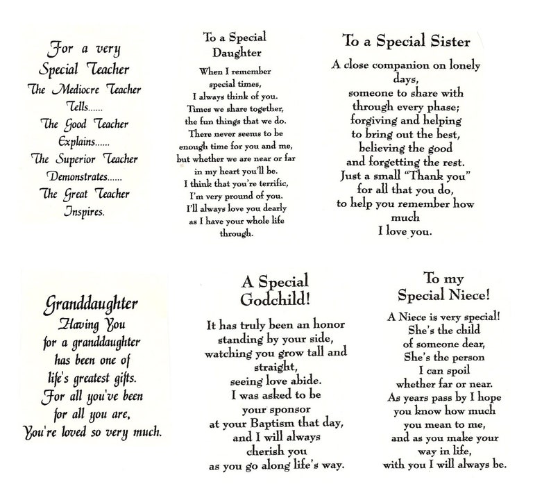 Small 4 Personalized Dance Recital Message Tile Gift for Etsy