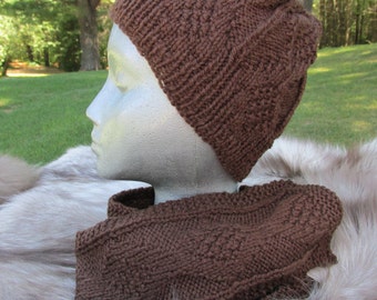 Conjunto de gorro y bufanda