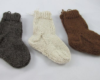 Alpaca Toddler & Baby Socks