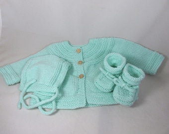 Baby Sweater Set