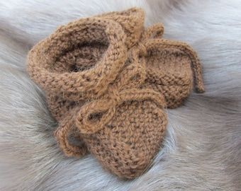 Alpaca Baby Booties